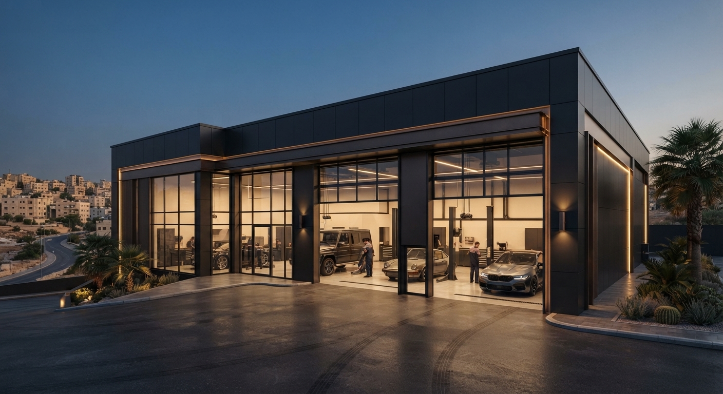 Shaban Auto Group workshop floor